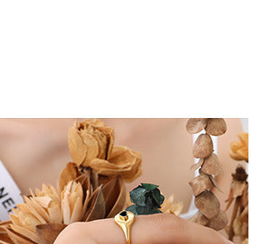 Europe and America ins Fashionable Versatile Cross Glossy Open Bracelet Titanium Steel Plated18K Genuine Gold Bracelet Jewelry Z195