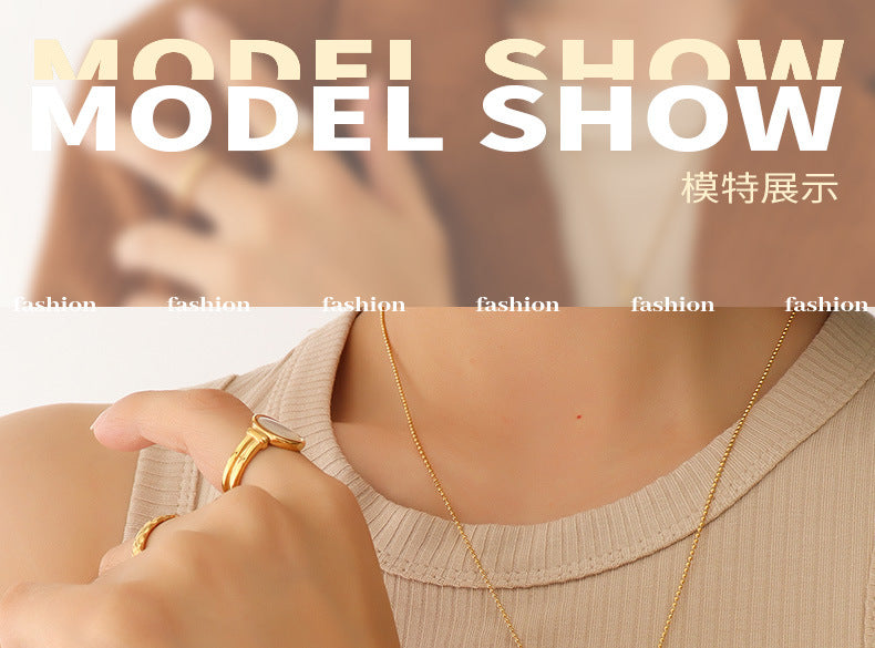 Europe and America ins Fashionable Versatile Cross Glossy Open Bracelet Titanium Steel Plated18K Genuine Gold Bracelet Jewelry Z195