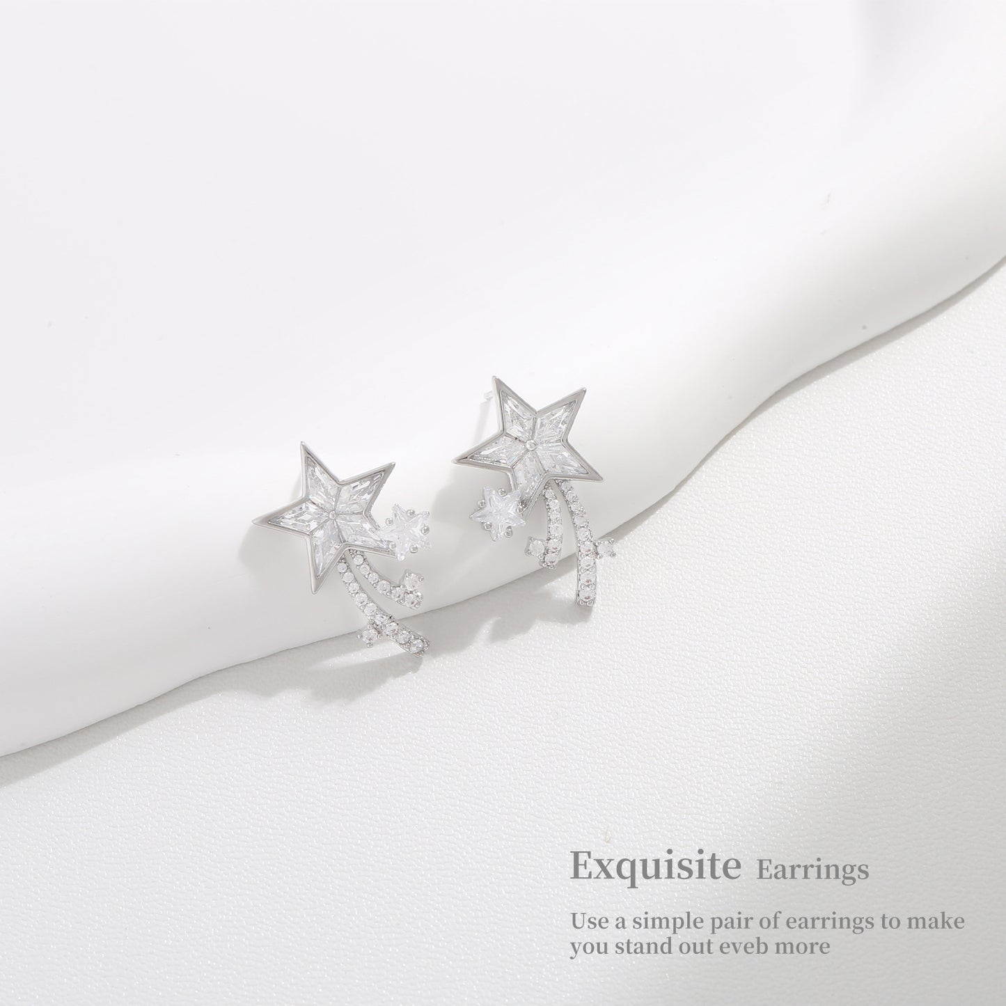 Meteor Earrings Advanced Sense Earrings Light Luxury